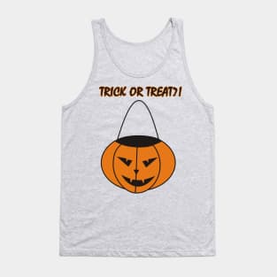 Halloween Pumpkin - Trick or treat?! Tank Top